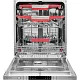 Посудомоечная машина Kuppersberg GIM 6078 , 60 см, 14 комплектов, 8 программ, Aqua stop, луч на полу, корзина для столовых приборов