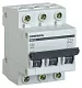 Выключатель автоматический IEK Generica MVA25-3-025-C 25A тип C 4.5kA 3П 400В 3мод серый (упак.:1шт)