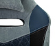 Кресло игровое Zombie VIKING 6 KNIGHT Fabric голубой с подголов. крестовина металл
