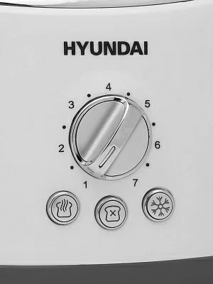 Тостер Hyundai HYT-8003 700Вт белый/серый