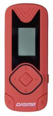 Плеер Flash Digma R3 8Gb красный/0.8"/FM/microSDHC/clipDigma
