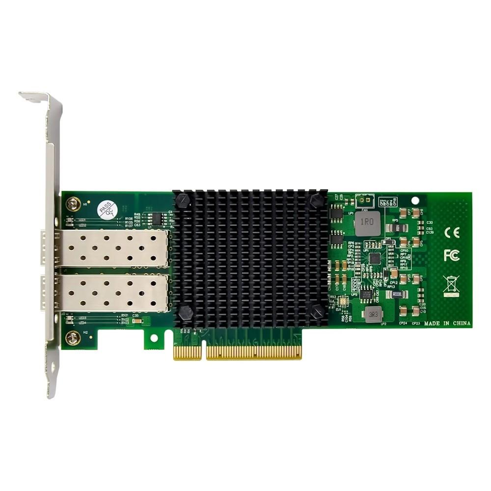 ORIENT XWT-MCX3PE8 2SFP+, Сетевая карта PCI-Ex8 v3.0 2xSFP+ 10Gbps ...