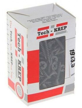 Саморез 3.5х19 гипсокартон-металл (уп.200шт) коробка Tech-Krep 102128