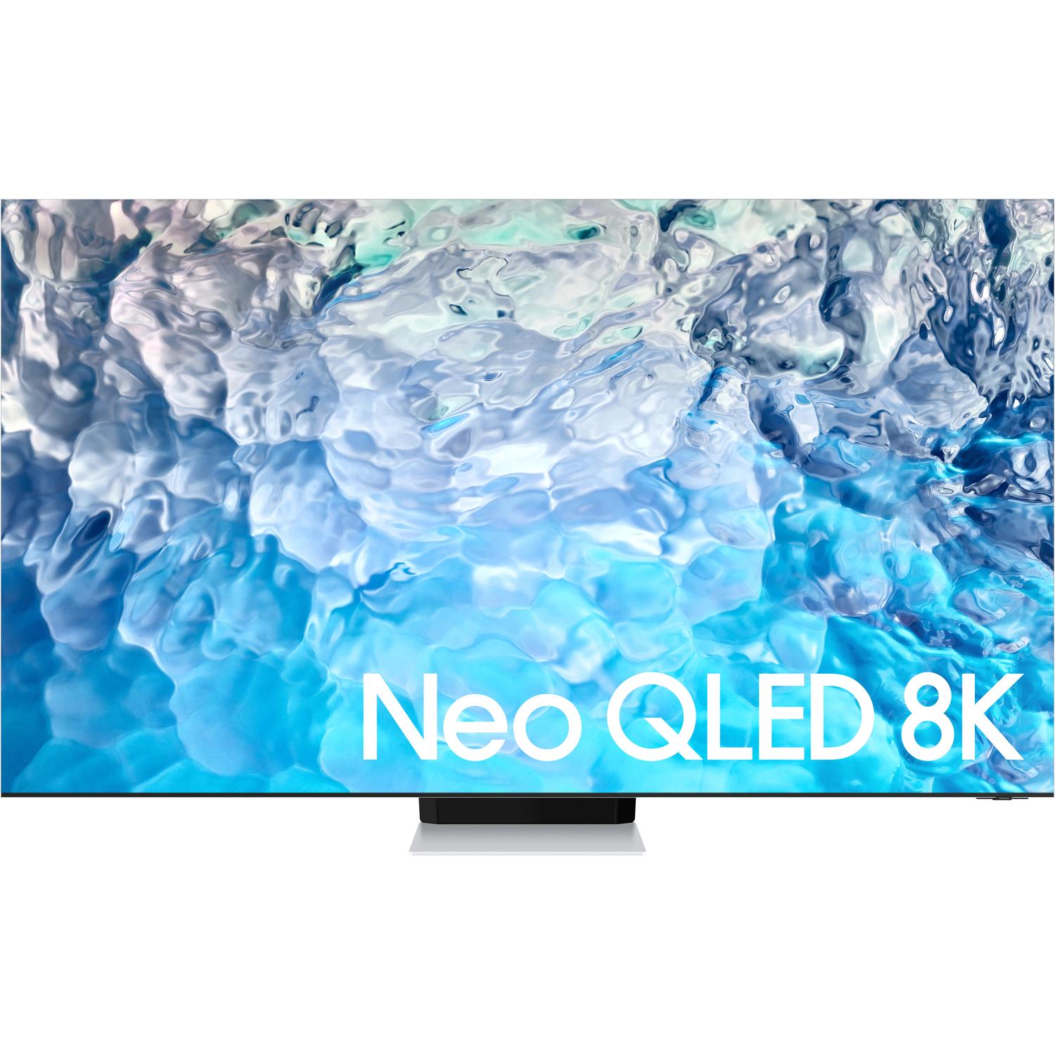 Телевизор QLED Samsung 65" QE65QN900BUXCE Series 9 нержавеющая сталь 8K Ultra HD 100Hz DVB-T2 DVB-C DVB-S2 USB WiFi Smart TV (RUS)