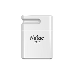 Флешка USB NETAC U116 16ГБ, USB2.0, белый [nt03u116n-016g-20wh]