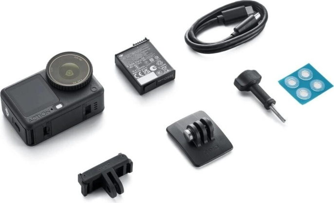 Экшн-камера DJI Osmo Action 6 Standard Combo 4K,  WiFi,  черный