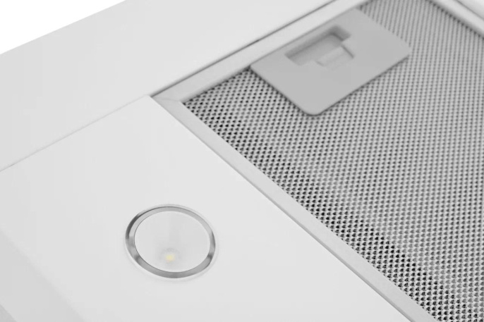 Вытяжка встраиваемая Zugel ZHT652GW белый управление: сенсорное 1 мотор