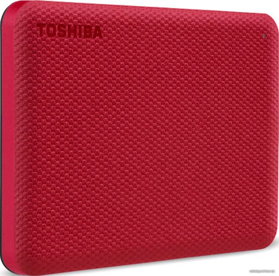 Жесткий диск Toshiba USB3.0 1TB HDTCA10ER3AA Canvio Advance 2.5" красный