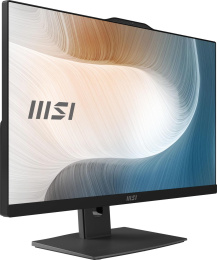 Моноблок MSI Modern AM242P 1MA-2410XRU 23.8" Full HD Core 3 100U 1.2 8Gb SSD500Gb Graphics без ОС GbitEth WiFi BT 120W клавиатура мышь Cam черный 1920x1080 9S6-AE0731-2410