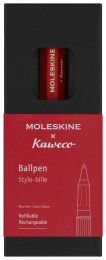 Ручка шариков. Moleskine Kaweco KAWBALLPENRED красный d 1мм син. черн. подар.кор.