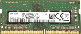 Оперативная память Samsung 8GB DDR4 SODIMM PC4-19200 M471A1K43CB1-CRC 8 ГБ, 1 модуль DDR4 SO-DIMM, частота 2400 МГц, CL 17T, тайминги 17-17-17, напряжение 1.2 В