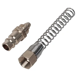 Быстроразъемное соединение (БРС) ЕВРОПА под трубку 12x8 PP латунь NBPT 82415