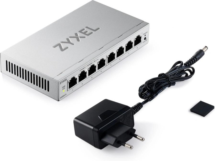 Коммутатор ZyXEL GS1200-8V3-EU0101F, управляемый