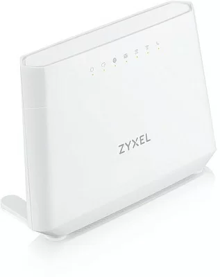 Гигабитный Wi-Fi маршрутизатор Zyxel EX3301-T0, AX1800, Wi-Fi 6, MU-MIMO, EasyMesh, 802.11a/b/g/n/ac/ax (600+1200 Мбит/с), 1xWAN GE, 4xLAN GE, 2xFXS, 1xUSB2.0 (нет поддержки PPTP/L2TP)