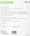 Роутер беспроводной Digma DWR-AC1202 AC1200 10/100/1000BASE-TX черный