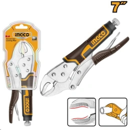 Зажимные клещи INGCO 180мм HCJLW0207