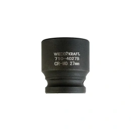 Головка торцевая ударная 6-гранная (27 мм; 1/2DR) WIEDERKRAFT WDK-710-4027