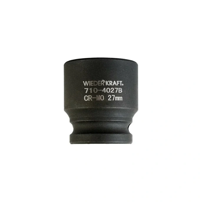 Головка торцевая ударная 6-гранная (27 мм; 1/2DR) WIEDERKRAFT WDK-710-4027