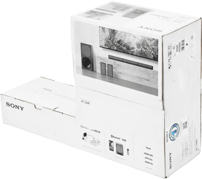 Саундбар Sony HT-S20R 5.1 400Вт черный