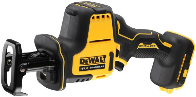 Сабельная пила DeWalt DCS369P2-QW тип двигателя: бесщеточный, источник питания: аккумулятор, Li-Ion, 18В, 5Ач, величина хода пилки: 16мм, 2800 ход/мин, глубина пропила: 90мм дерево , 40мм металл , уровень шума: 84дБ А , уровень звуковой мощности: 95дБ