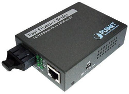 FT-801 медиа конвертер FT-801 медиа конвертер/ 10/100Base-TX to 100Base-FX ST Bridge Media Converter, LFPT Supported