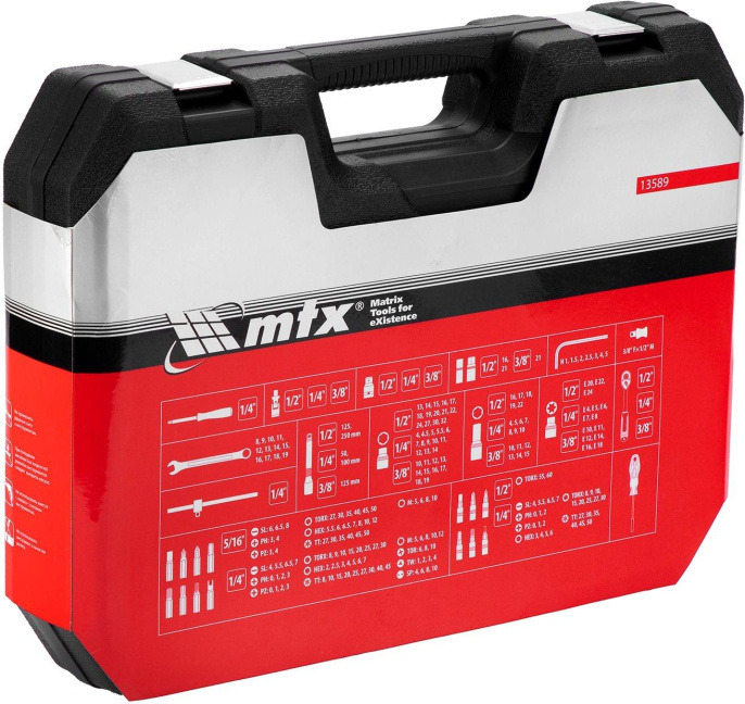 Набор инструментов MTX 13589,  215 предметов