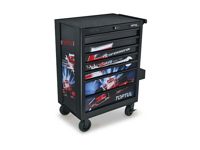 Тележка для инструмента 7 секций TOPTUL TCAQ0707