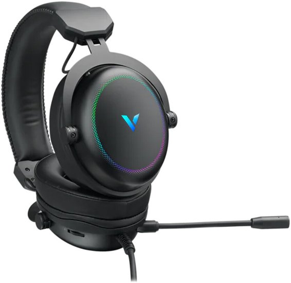 RAPOO Игровая гарнитура проводная VH300S-BL Virtual 7.1, цвет - черный 13331