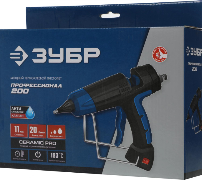 Клеевой пистолет Зубр 06852-11