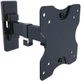 Кронштейн для телевизора ULTRAMOUNTS UM860, 13-27", настенный, поворот и наклон,  черный