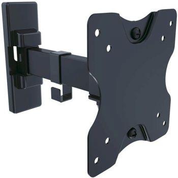 Кронштейн для телевизора ULTRAMOUNTS UM860, 13-27", настенный, поворот и наклон,  черный