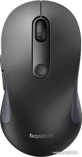 Мышь Baseus B01055505111-01 Ergonomic; без батареек, рабочее расстояние 10м, совместимость с Windows, Harmony OS, Apple OS, Linux, Vista; Cluster Black
