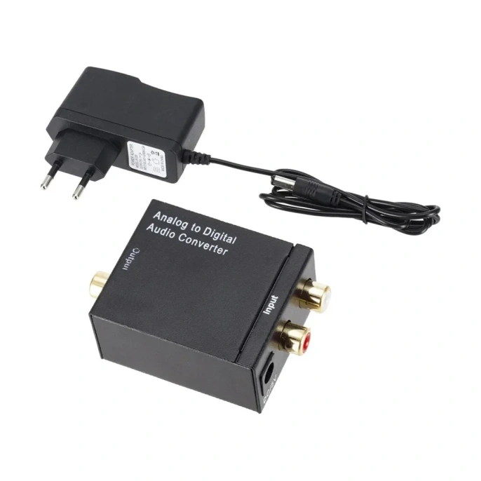 Конвертер АЦП PALMEXX AY58A Analog to Digital Audio Converter RCA to Coaxial+Toslink PX/AY58A