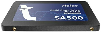 Накопитель SSD 512 Gb SATA 6Gb / s Netac SA500 NT01SA500-512-S3X 2.5" 450 МБ/сек/520 МБ/сек