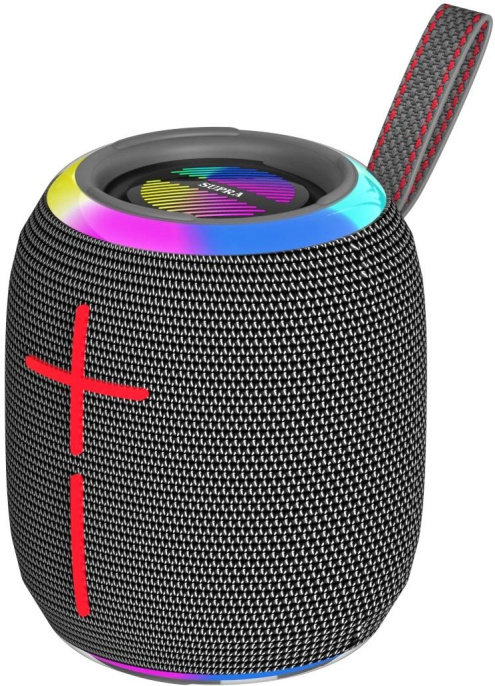 Колонка портативная Supra BTS-515, 20Вт, черный