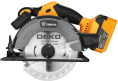 Циркулярная пила дисковая Deko CSDU20 ручная D диска.:165мм 083-1104