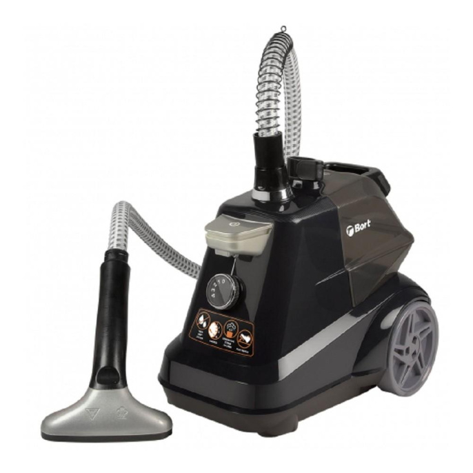 Bort Отпариватель для одежды Comfort + Black Edition {Мощность 2350 Вт; 1 бар; подача пара 70 г/мин; 105 °С; Емкость бачка 3 мл;} [93411294]