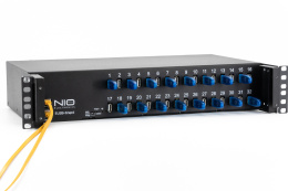 Сетевой концентратор USB NIO-EUSB 32EPCL USB/IP хаб на 32 порта с 2 блоком питания / Ethernet 2 x 10/100/1000 Mb. (отказоустойчивый кластер)