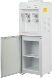 Кулер VATTEN V09WE, напольный, электронный, «push» - кран, белый [7253]