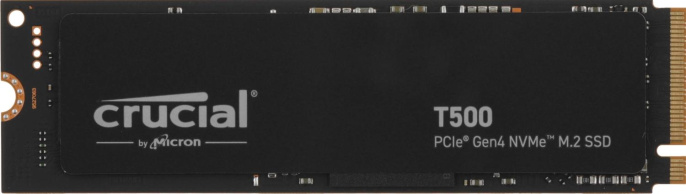 SSD накопитель Crucial T500 500ГБ, M.2 2280, PCIe 4.0 x4,  NVMe,  M.2 [ct500t500ssd8]