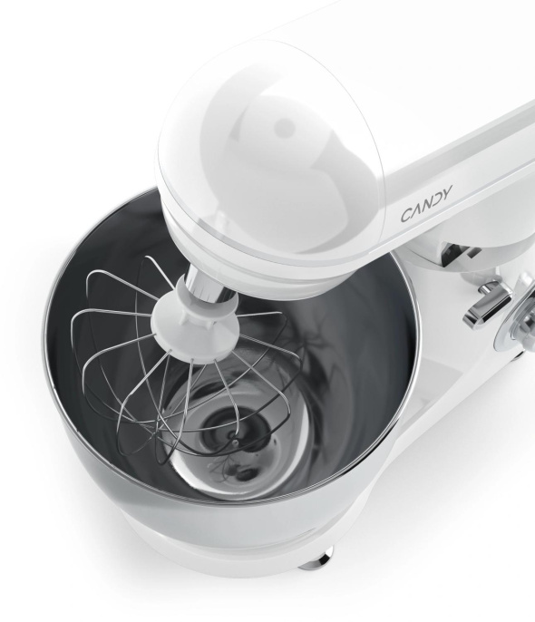 Миксер планетарный Candy CM-500, 600Вт, белый [qg0079m00ru]