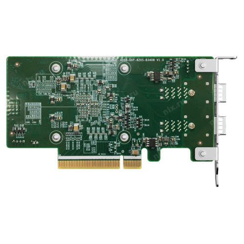 Сетевая карта QNAP Expansion Card QXP-820S-B3408 PCIe Gen3 x8 2xSAS SFF-8644 for Expansion Unit TL-R1620Sep-RP, TL-R1220Sep-RP