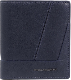 Кошелек мужской Piquadro Carl PU5964S129R/BLU темно-синий натур.кожа