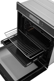 Духовой шкаф Электрический Zugel ZOE601X нержавеющая сталь/черный