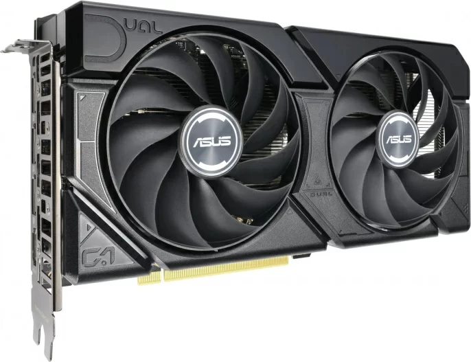 Видеокарта Asus PCI-E 4.0 DUAL-RTX4060TI-O8G-EVO NVIDIA GeForce RTX 4060TI 8Gb 128bit GDDR6 2565/18000 HDMIx1 DPx3 HDCP Ret