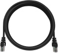 Патч-корд NTSS NTSS-PC-UTP-RJ45-5e-0.5-LSZH-BL UTP RJ-45 вил.-вилка RJ-45 кат.5E 0.5м черный LSZH 26AWG
