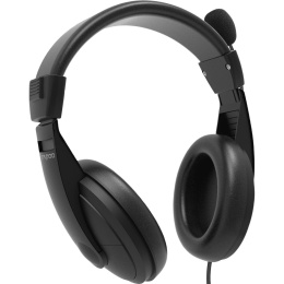 RAPOO Гарнитура проводная H150S, цвет - черный (12028)