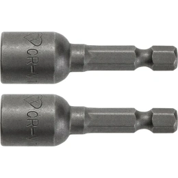 Насадка торцевая с магнитом (2 шт; 8 мм; 1/4"; CrV) HOEGERT TECHNIK HT1S457