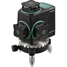 STURM! Уровень лазерный Sturm 12 зелёных лучей,поворотная платформа, 2 аккумулятора, пульт д/у 4010-15-AL