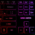 Dialog Gan-Kata Клавиатура KGK-17U BLACK - игровая с RGB-подсветкой, USB, черная